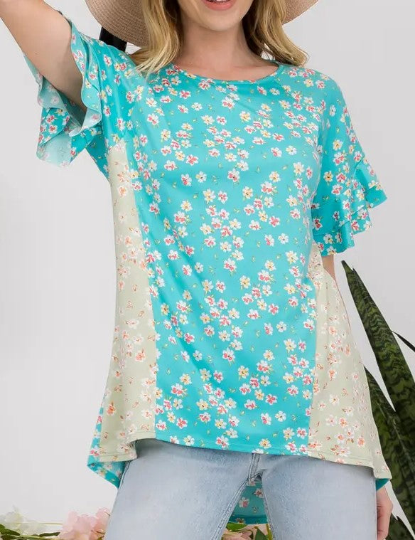 Bright Blooms Top