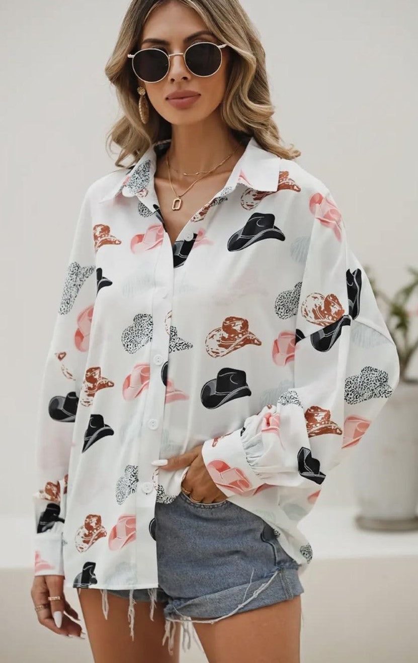 Cowgirl Chic blouse