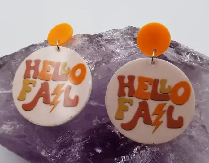 Hello Fall! earrings