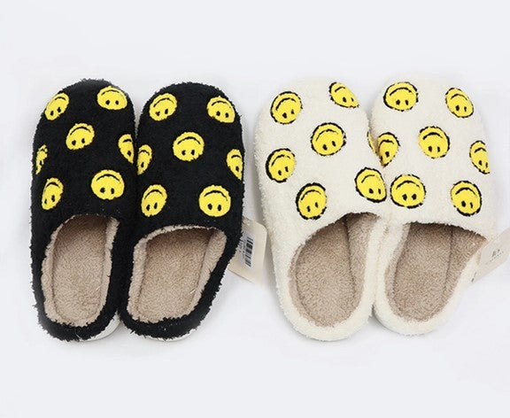 Smiley Slippers 2 colors!