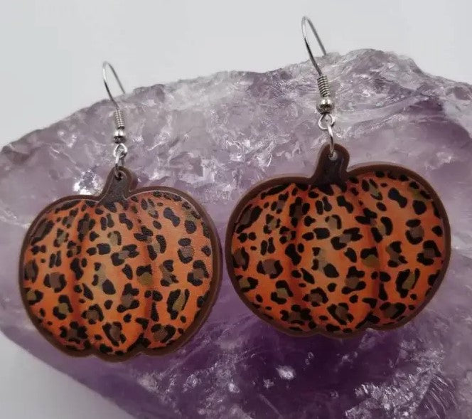 Leo Pumpkin earrings